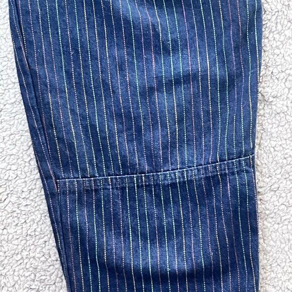 VTG L'ECHARDE Splinter's Inc. Pinstripe High Waist Pleated Denim Pants Size 5 - Picture 14 of 16